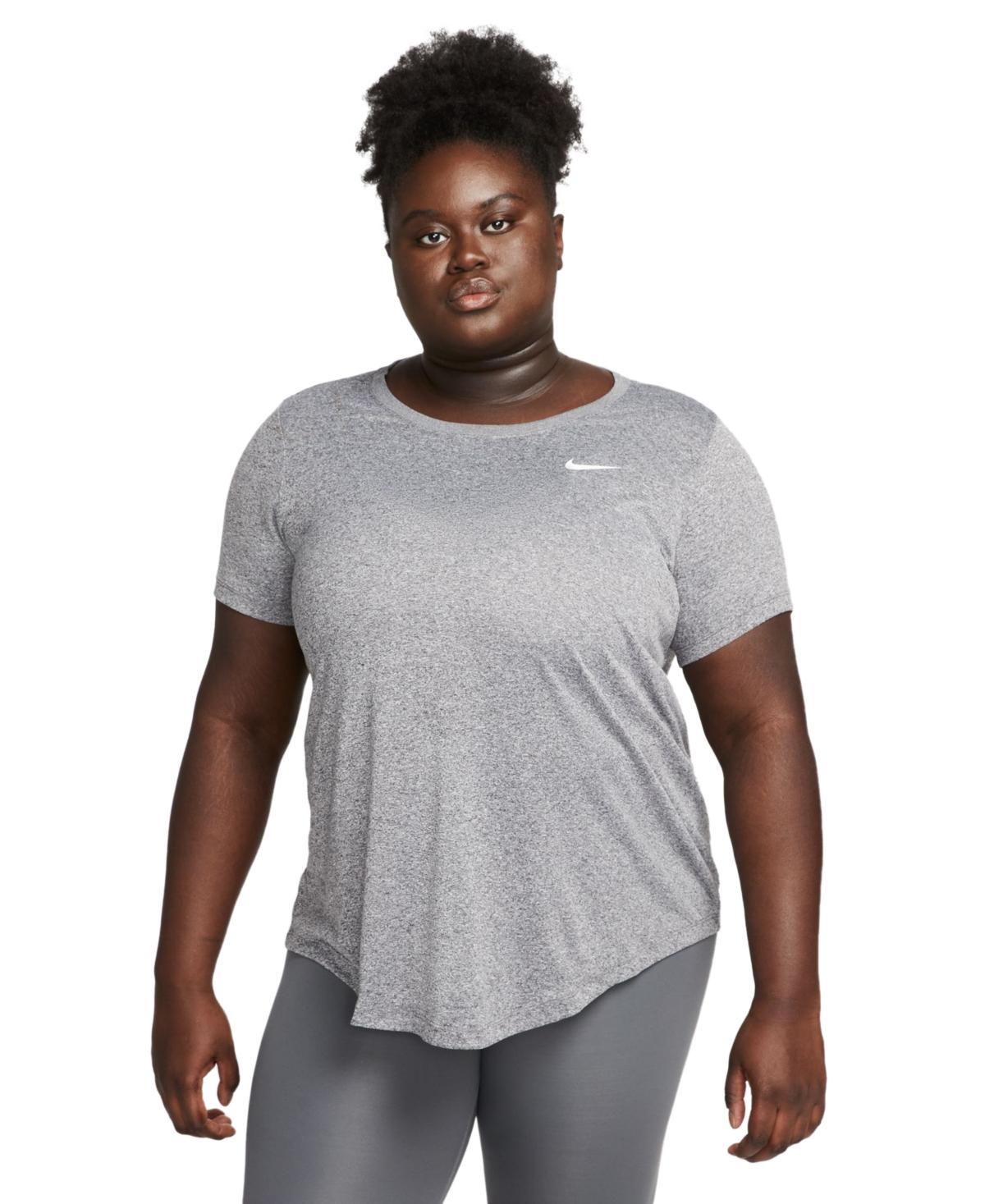 Plus Size Nike Dri-FIT Tee, Women's, Size: 2XL, Black Product Image