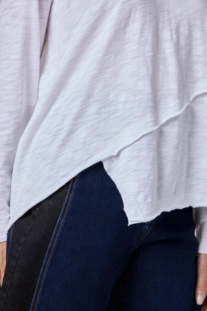 Inner Glow Asymmetric Long Sleeve Top Product Image