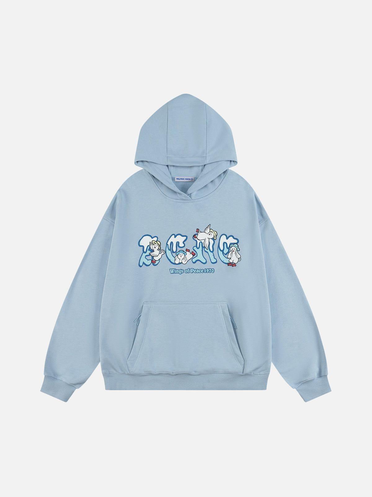 Aelfric Eden Peace Boxy Pullover Hoodie Product Image