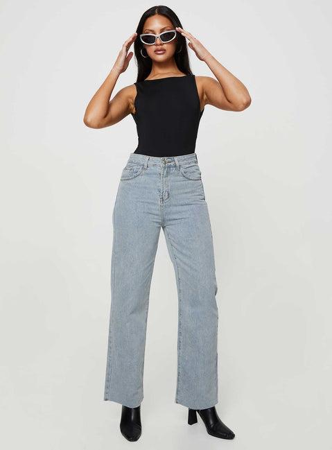 Kalinda Denim Jeans Product Image