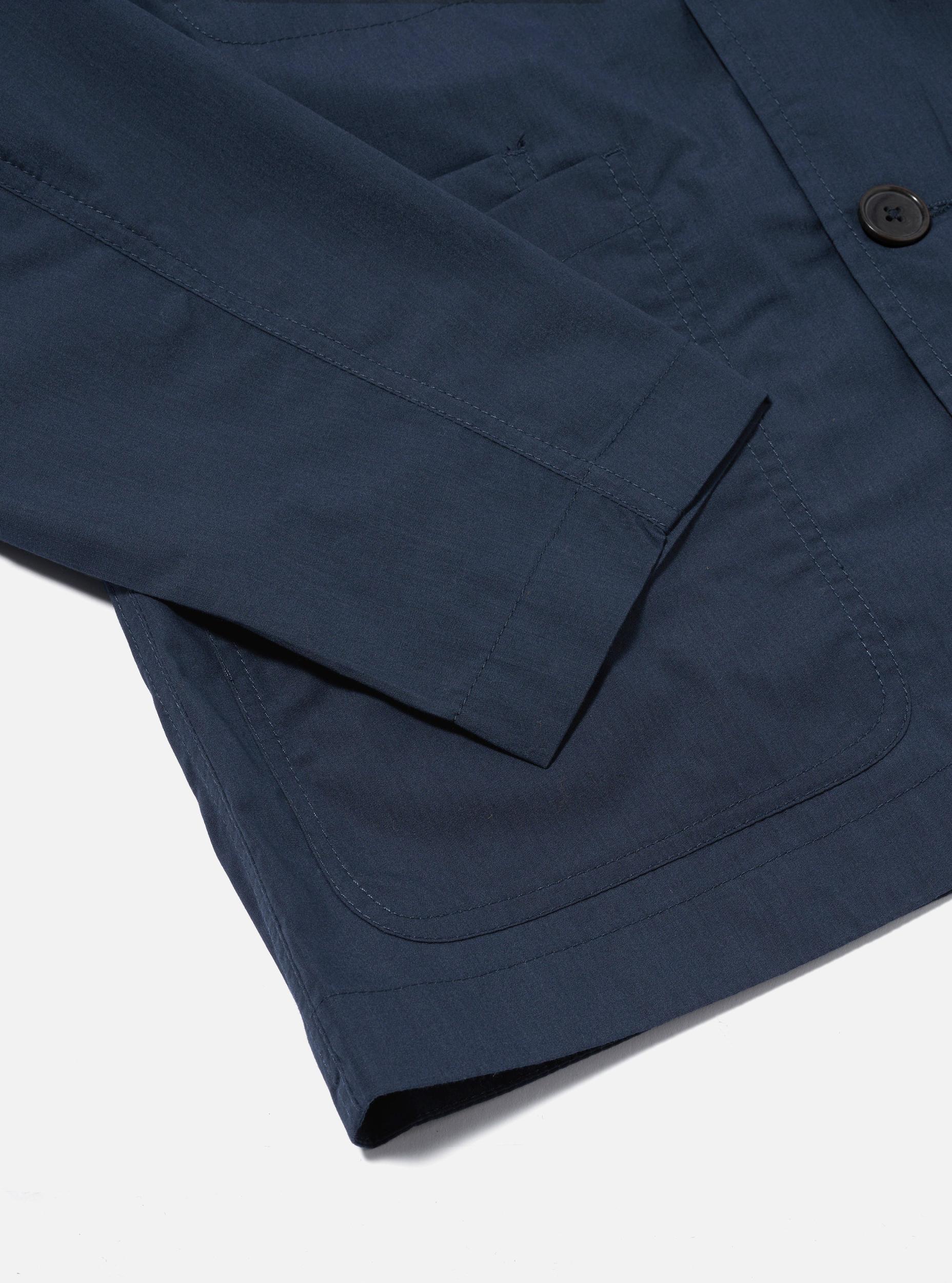 Dark Navy Ospina Cotton Original Bakers Jacket Product Image