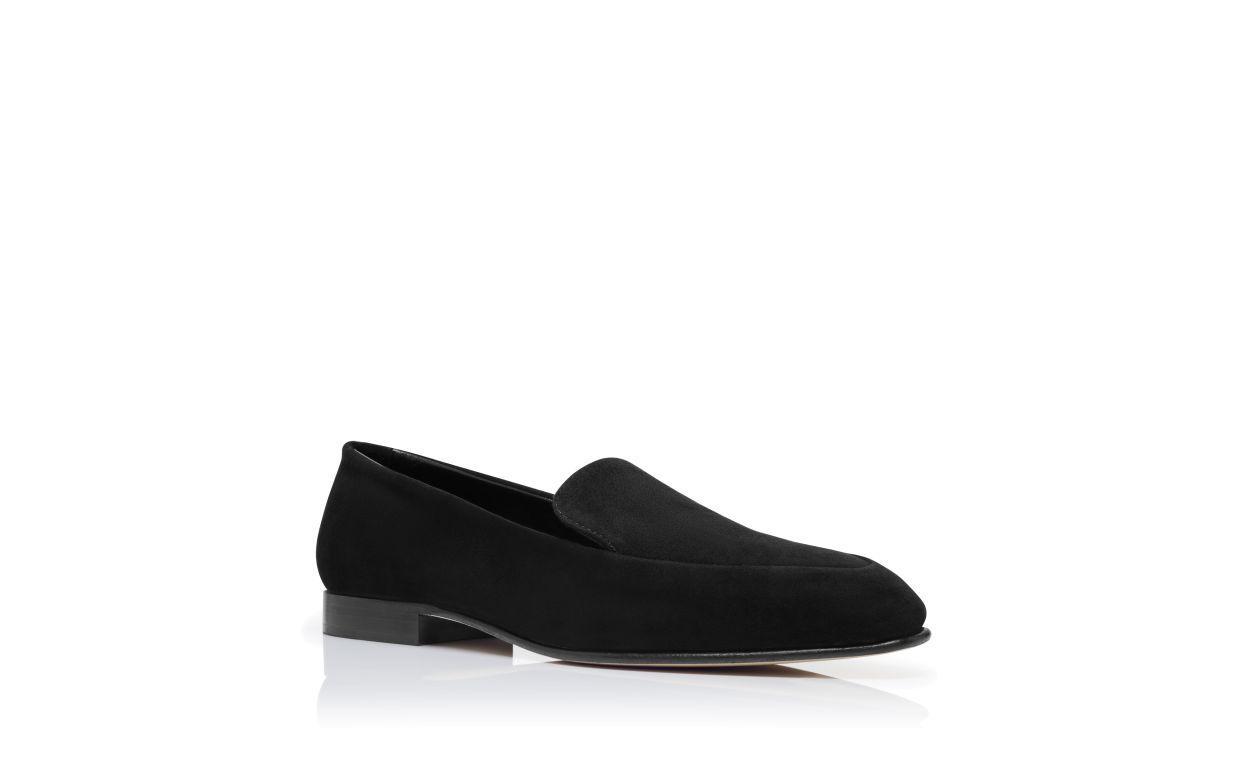 PITAKA Black Suede Loafers Product Image