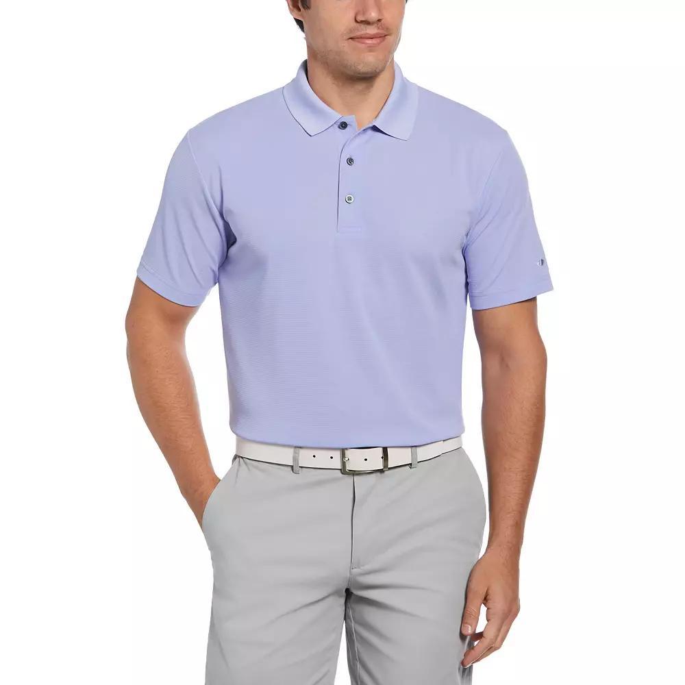 Men's Grand Slam Classic-Fit Solid Golf Polo, Size: Large, Deep Green Product Image