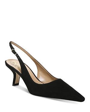 Womens Bianka Leather Slingback Pumps Product Image