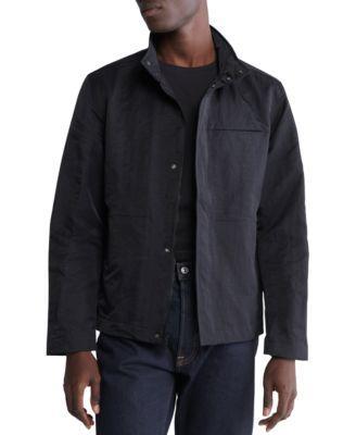 Calvin Klein Mens Modern Crinkle Field Jacket Product Image