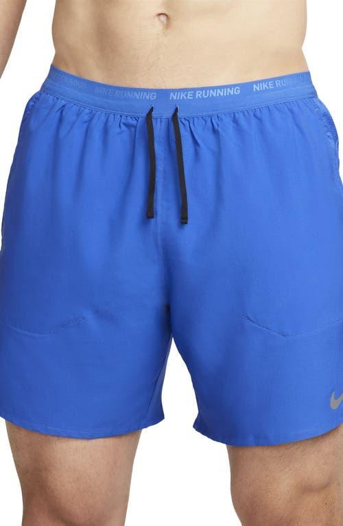 Nike Mens Dri-FIT Stride Brief-Lined 7-Inch Running Shorts Product Image