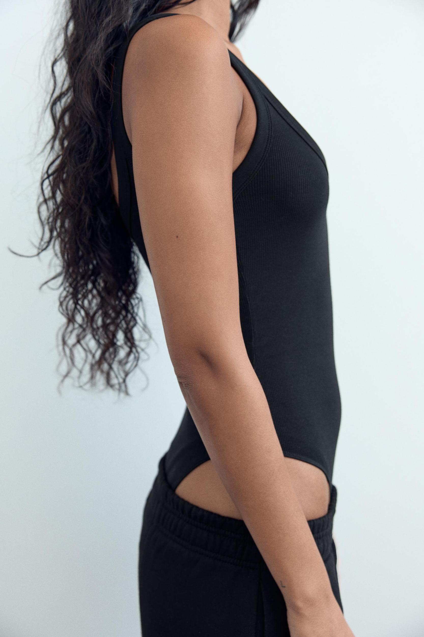 RIBBED BODYSUIT Product Image