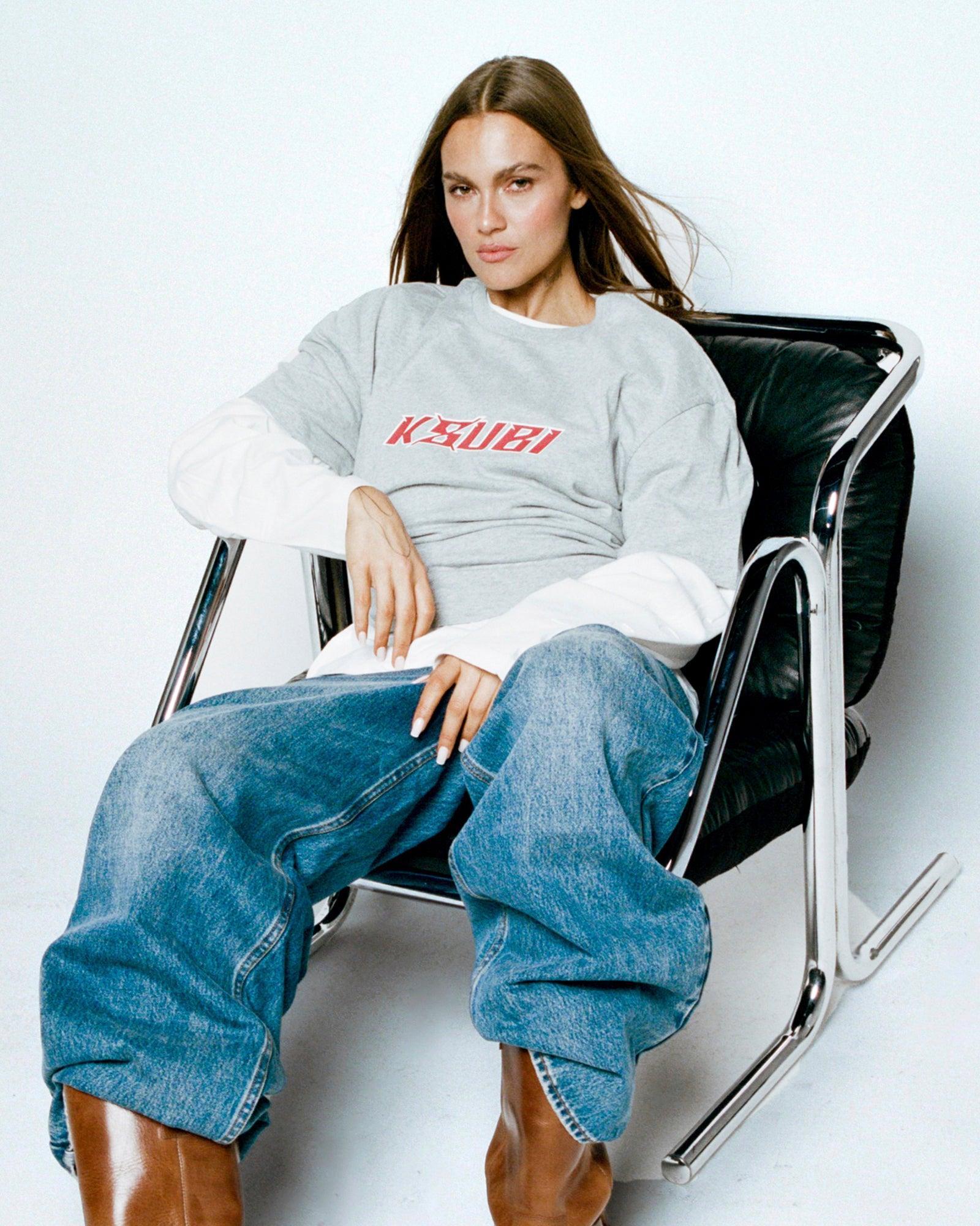 STINGER BIGGIE SS TEE GREY MARLE Male Product Image