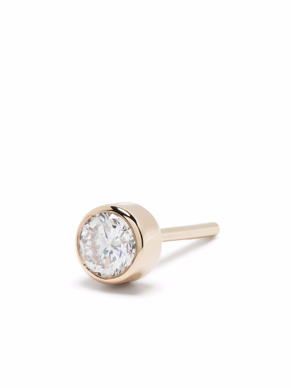 14kt yellow gold Marilyn single stud earring Product Image