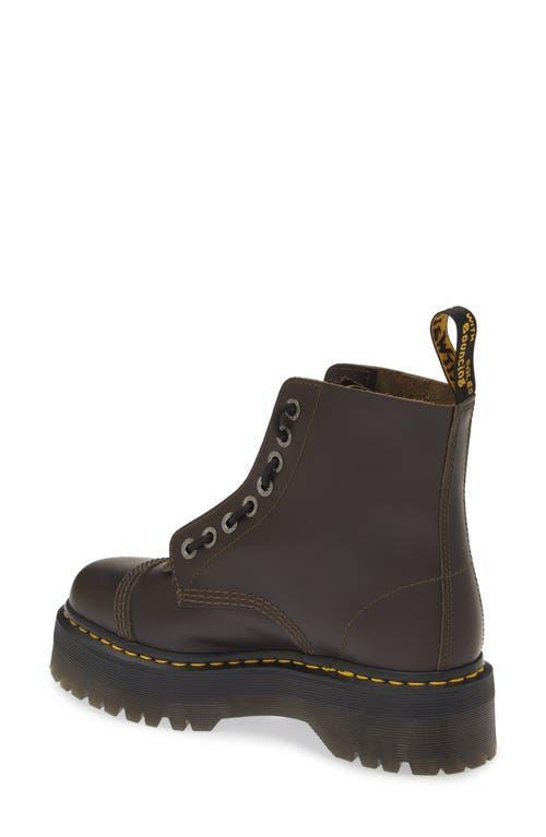 DR. MARTENS' Dr. Martens Sinclair Platform Bootie In Brown Teacore Product Image