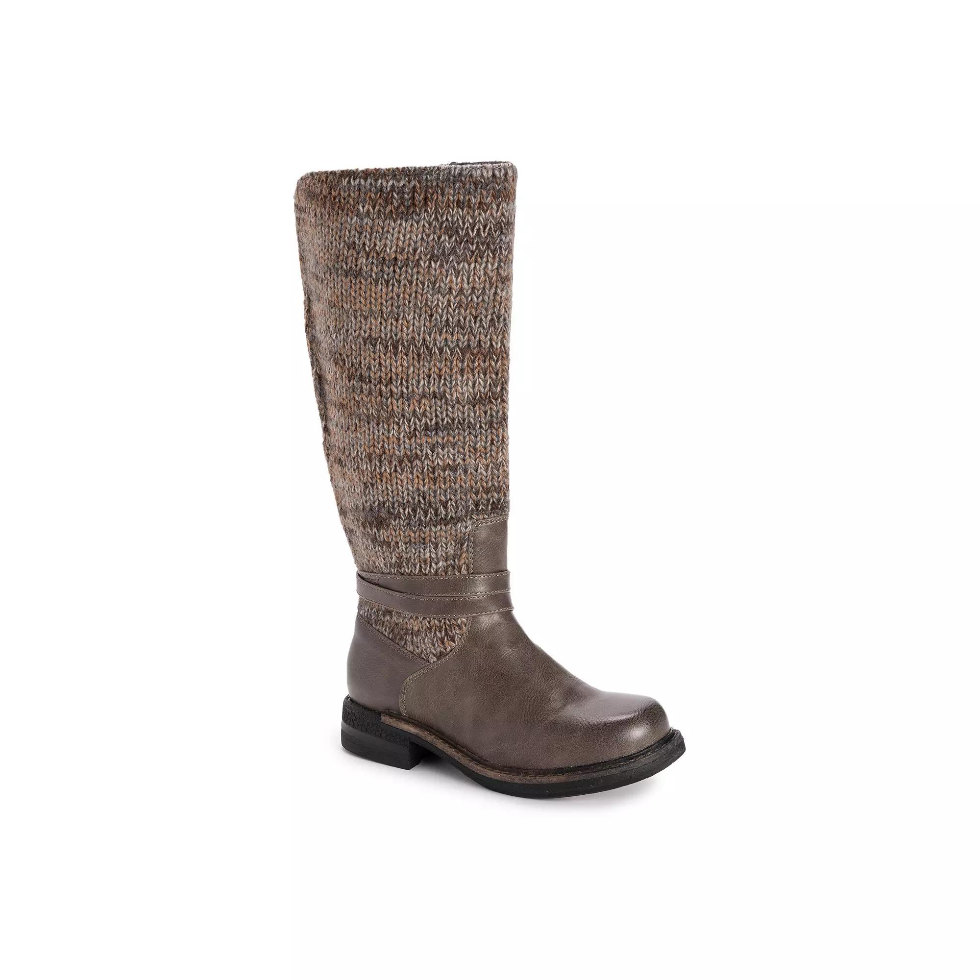 MUK LUKS Logger Alberta Womens Knee-High Boots Product Image