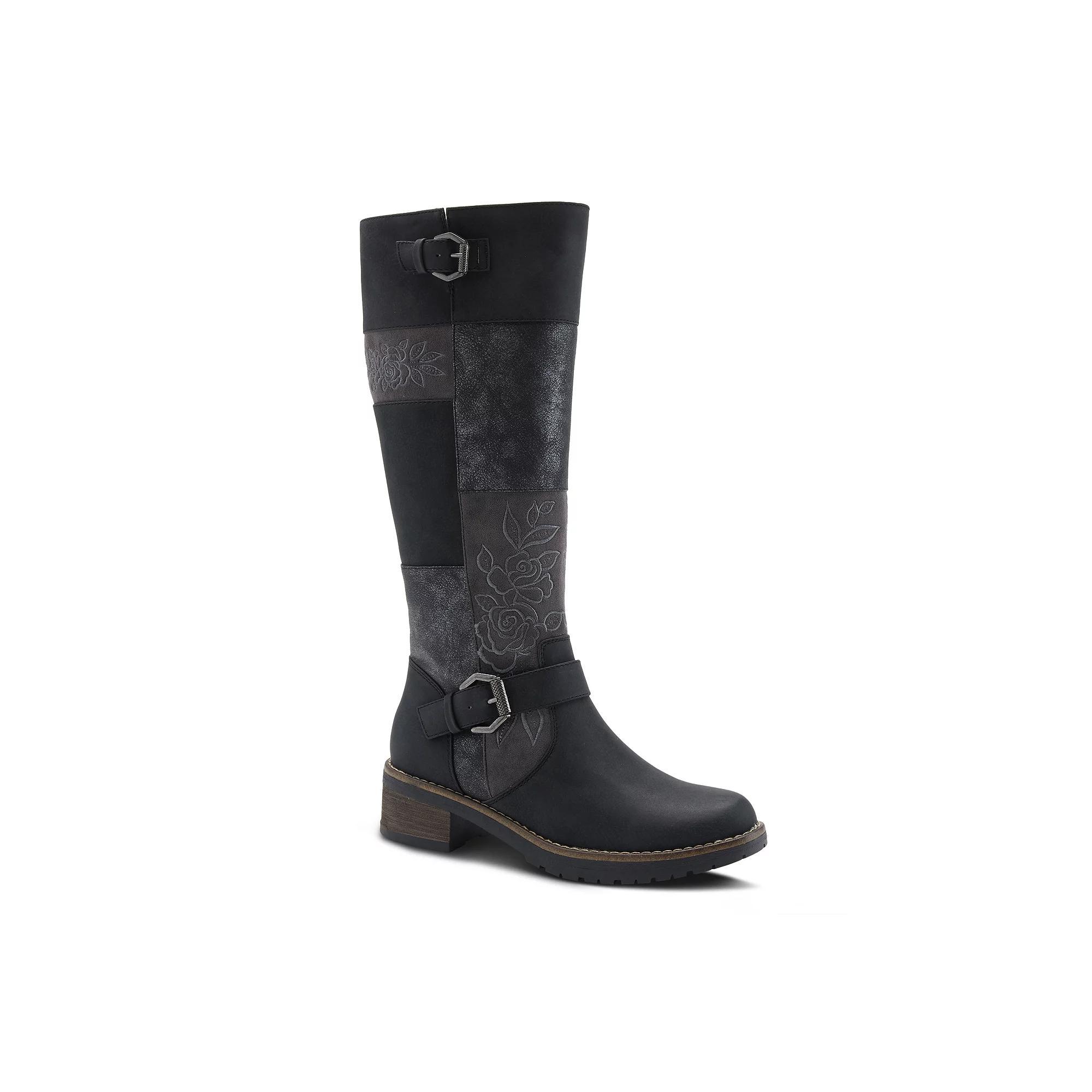 Patrizia Collage Women's Knee-High Boots, Size: 40, Black Team Product Image