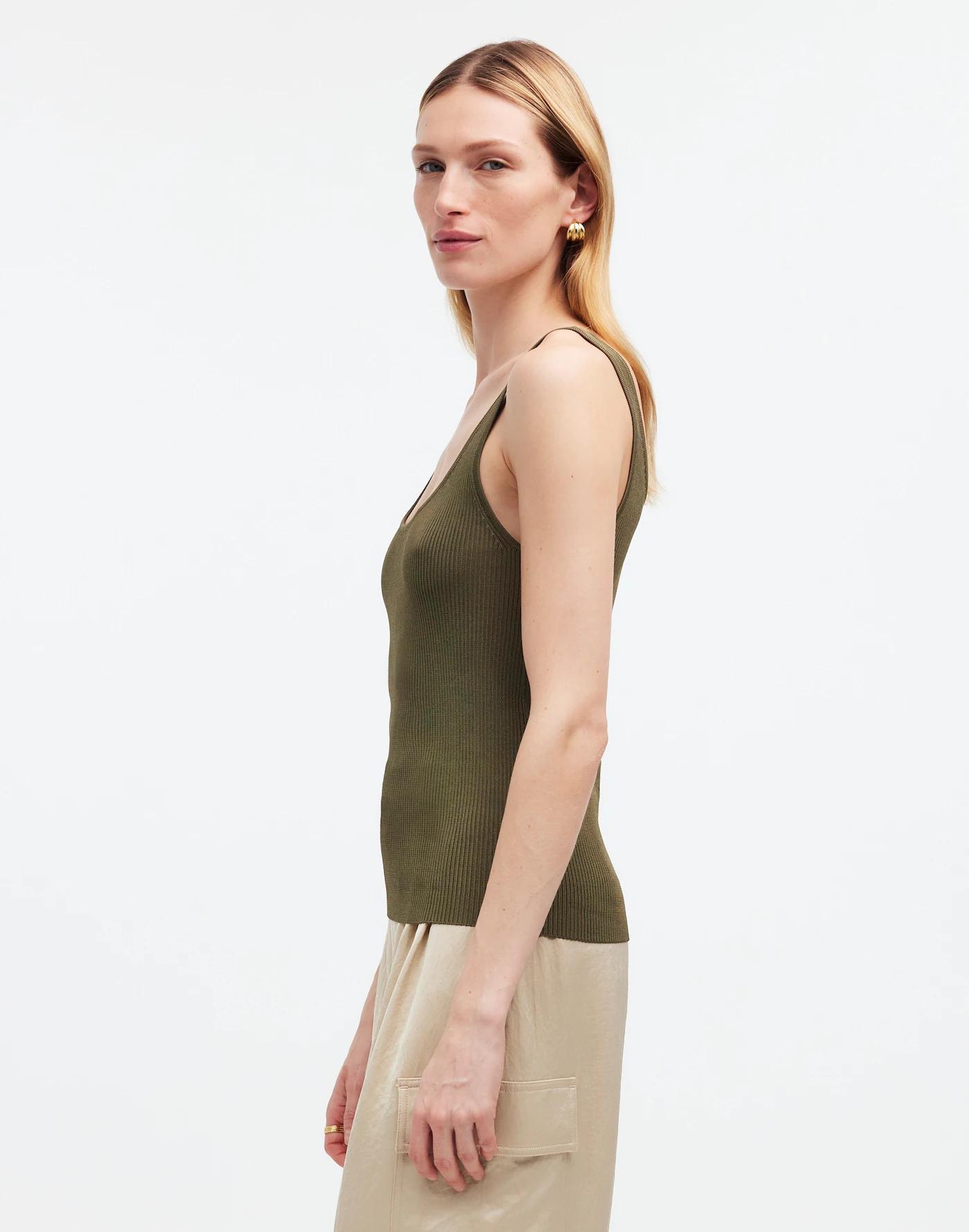 Scoopneck Sweater Tank Product Image