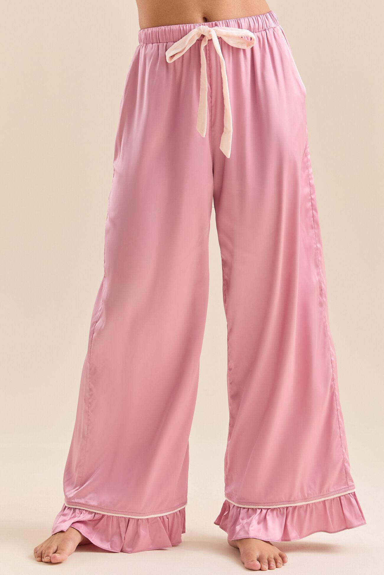 Lilly Satin Lounge Pant Product Image