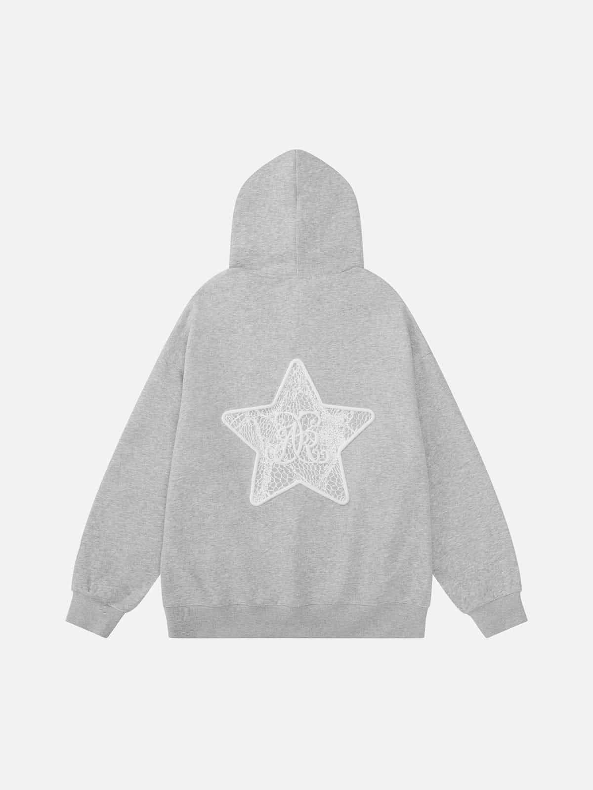 Aelfric Eden Star Foam Graphic Pullover Hoodie Product Image