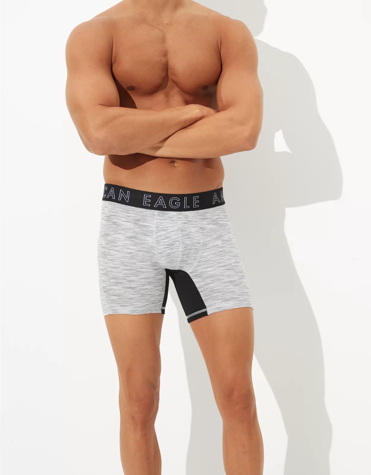 AEO Men's Space Dye 6" Flex Boxer Brief Product Image