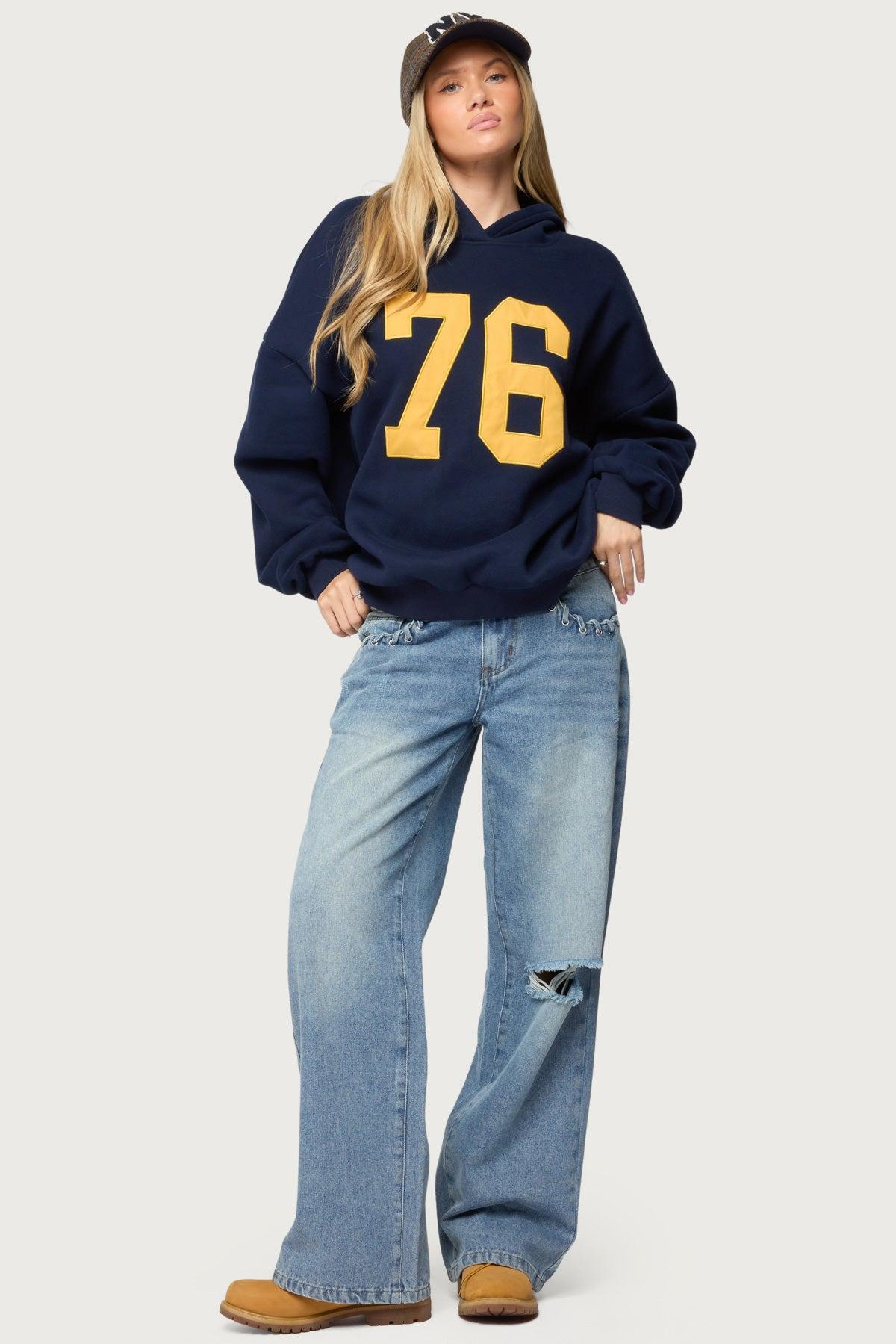 Rhyan 76 Oversized Hoodie Product Image