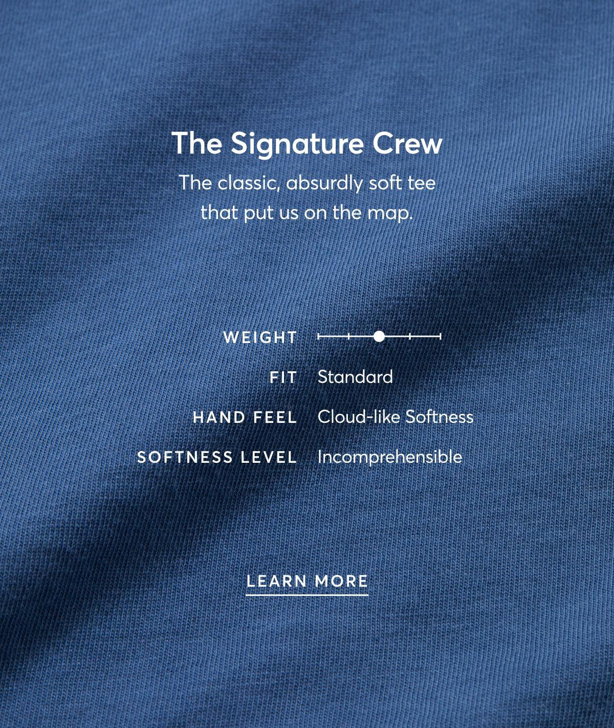 Signature Crew Tee Product Image