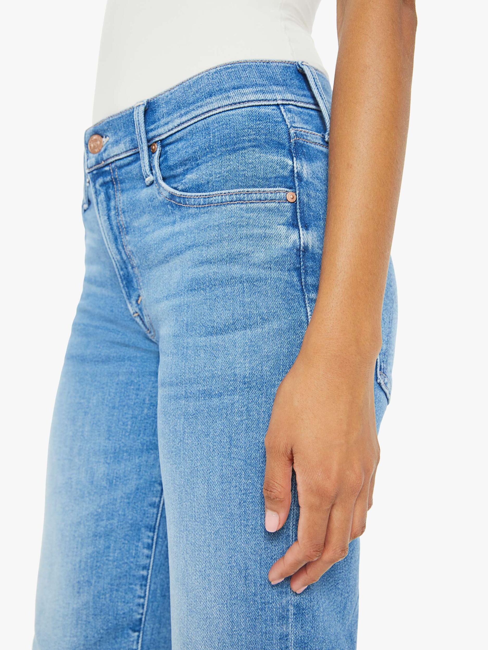 Mother Denim The Mid Rise Rambler Zip Ankle Product Image