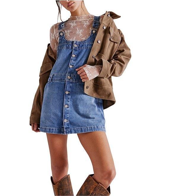 Free People We The Free Edie Denim Skirtall Product Image