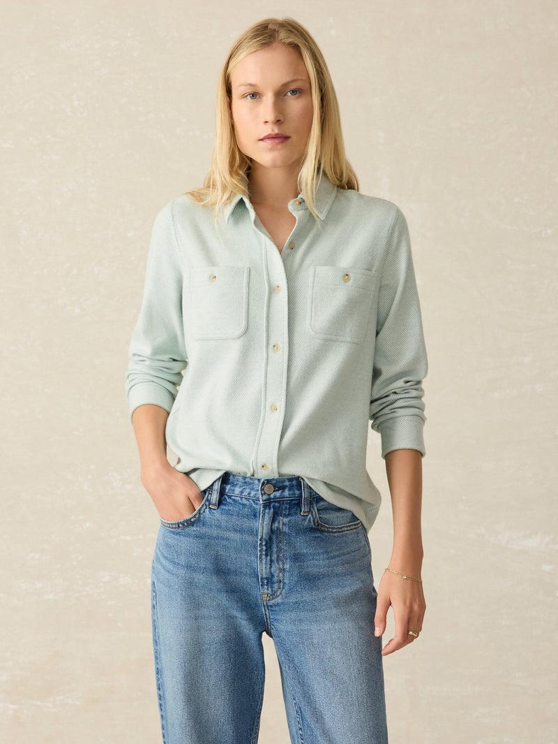 Legend™ Sweater Shirt - Jadeite Twill Product Image