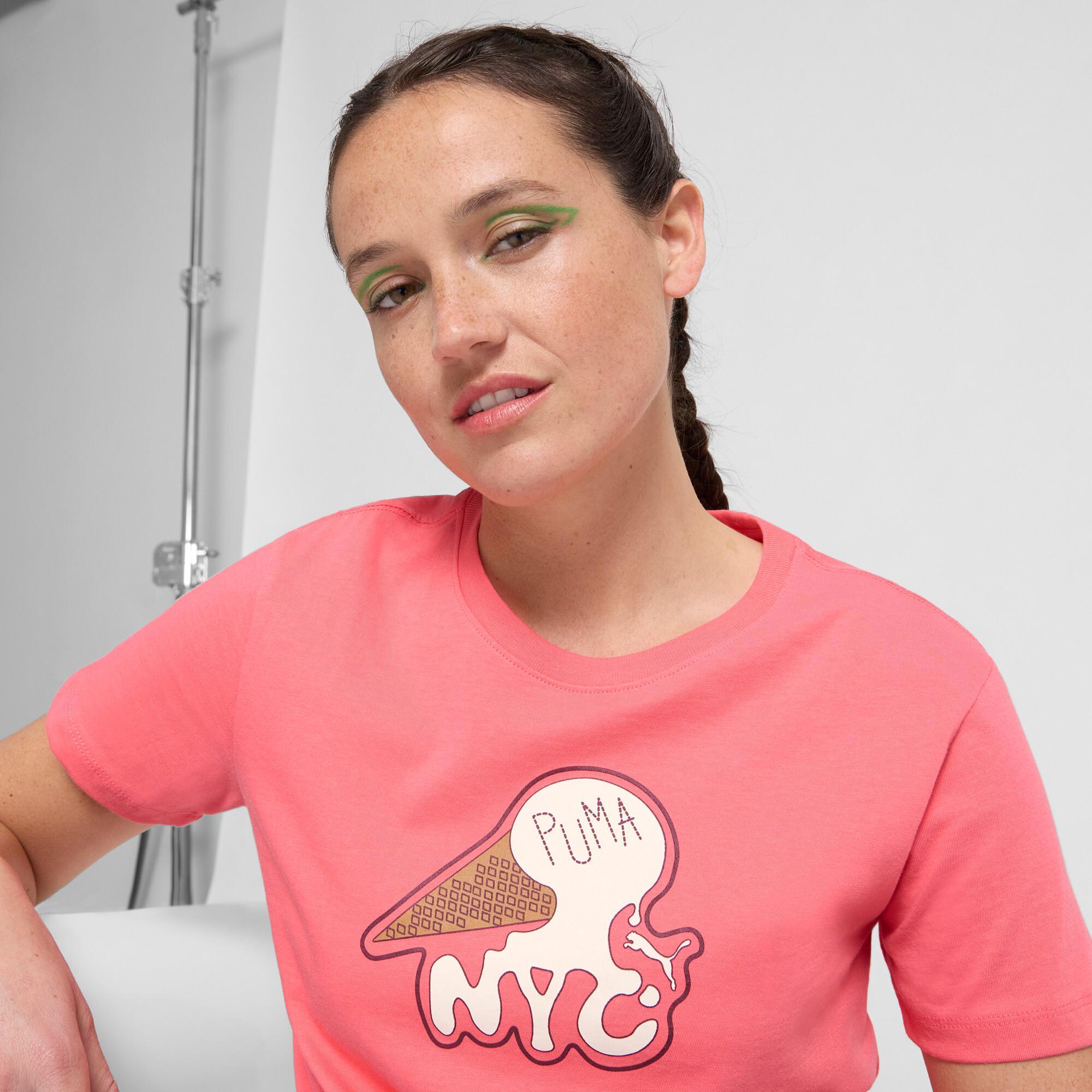 Essentials Big Cat Logo Women's Tee Product Image
