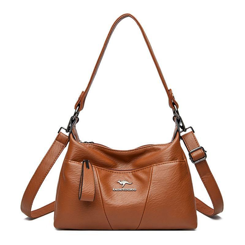 Faux Leather Crossbody Bag Product Image