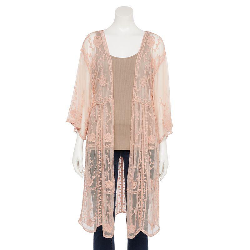 Womens LC Lauren Conrad Lace Duster Product Image
