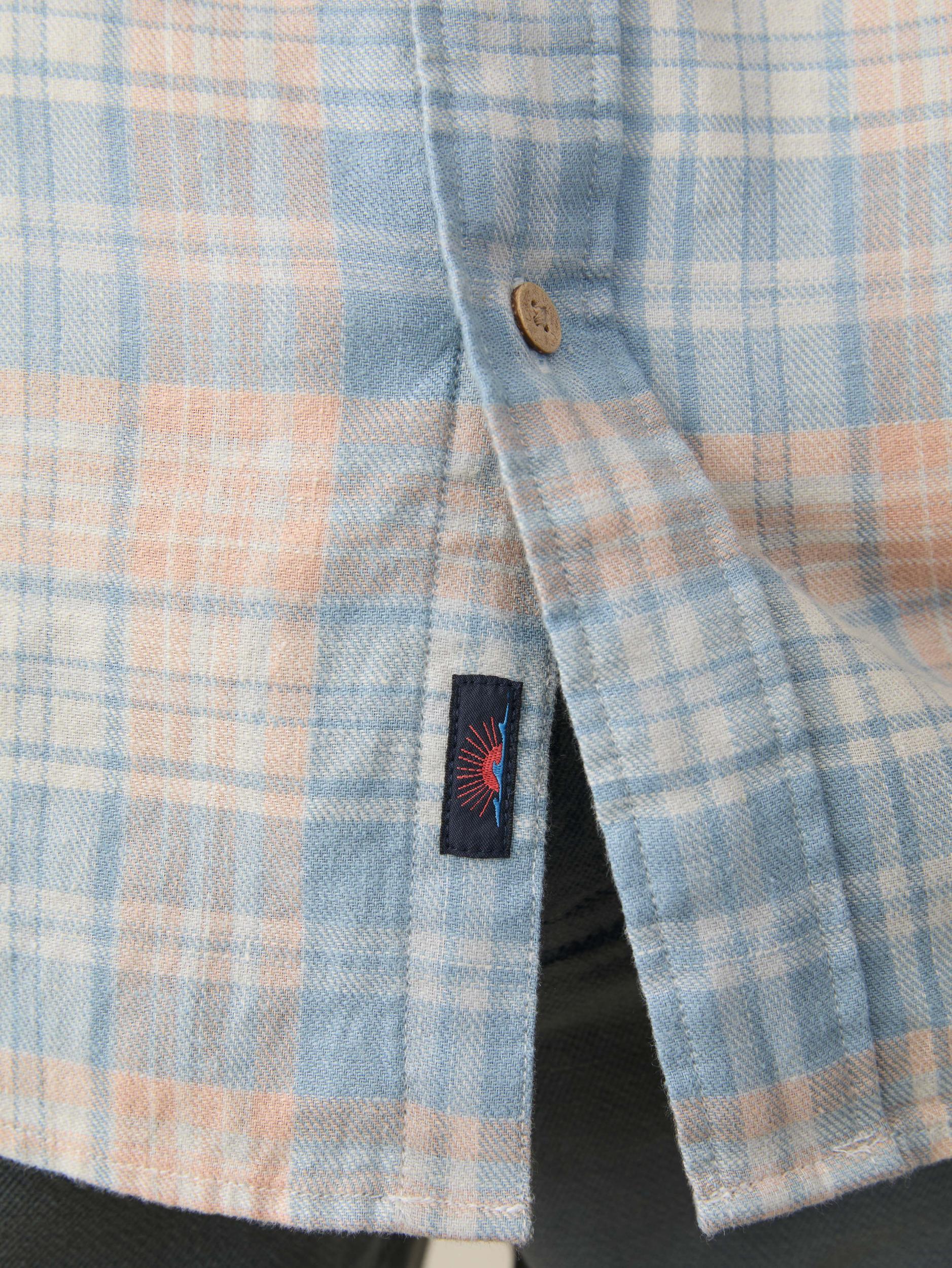 Long-Sleeve Breeze Shirt - Coral River Plaid Male Product Image