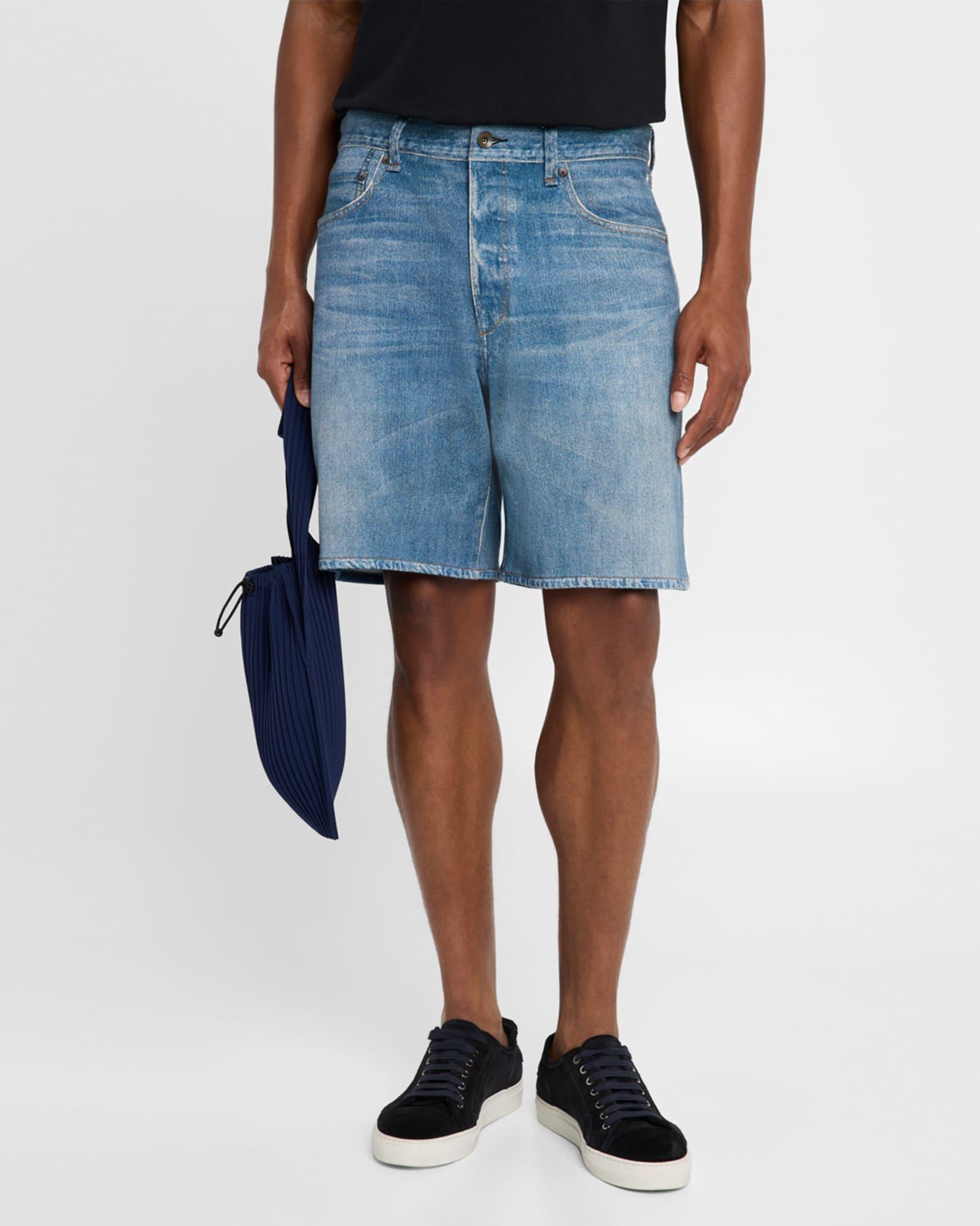Mens Miramar Straight-Fit Denim Shorts Product Image