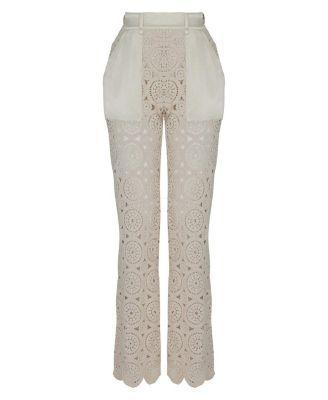Nocturne Womens Linen Pants Product Image