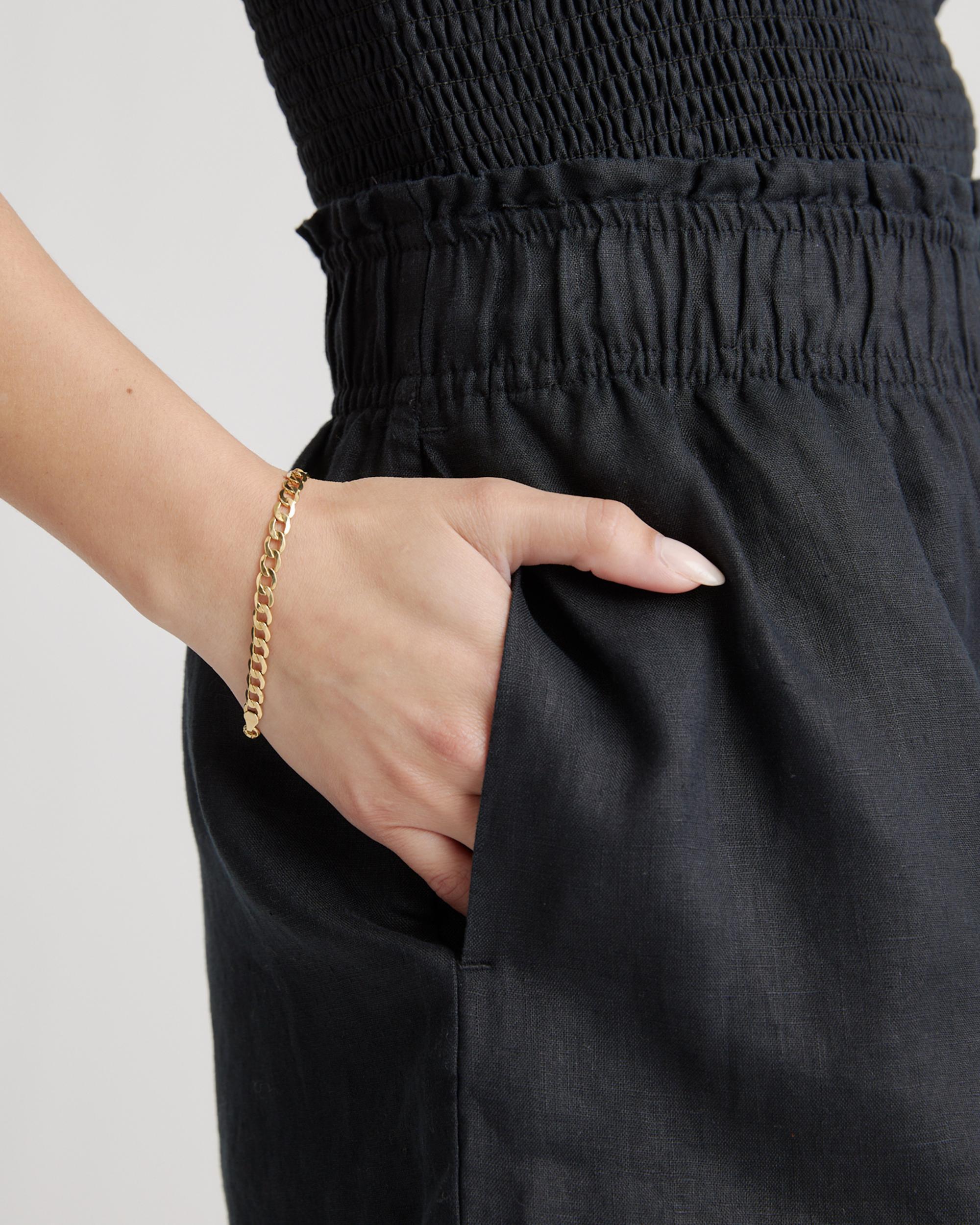 Quince | Women's 100% European Linen High Waisted Shorts Size XS Product Image