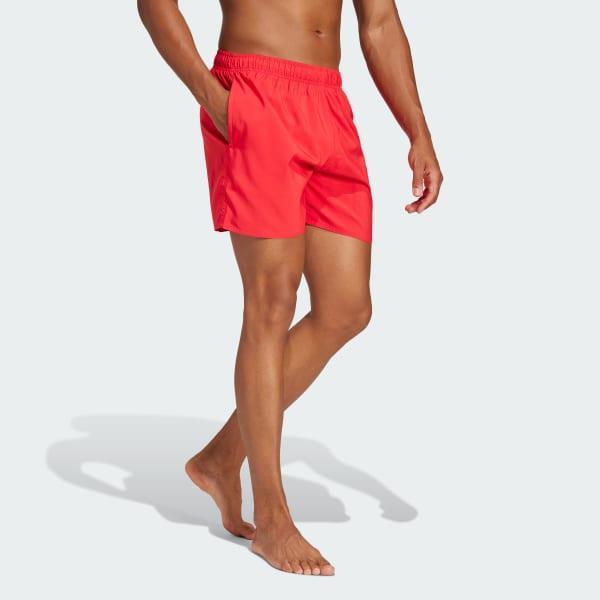 adidas Solid CLX Short-Length Swim Shorts Halo Mint 3XL Mens Product Image