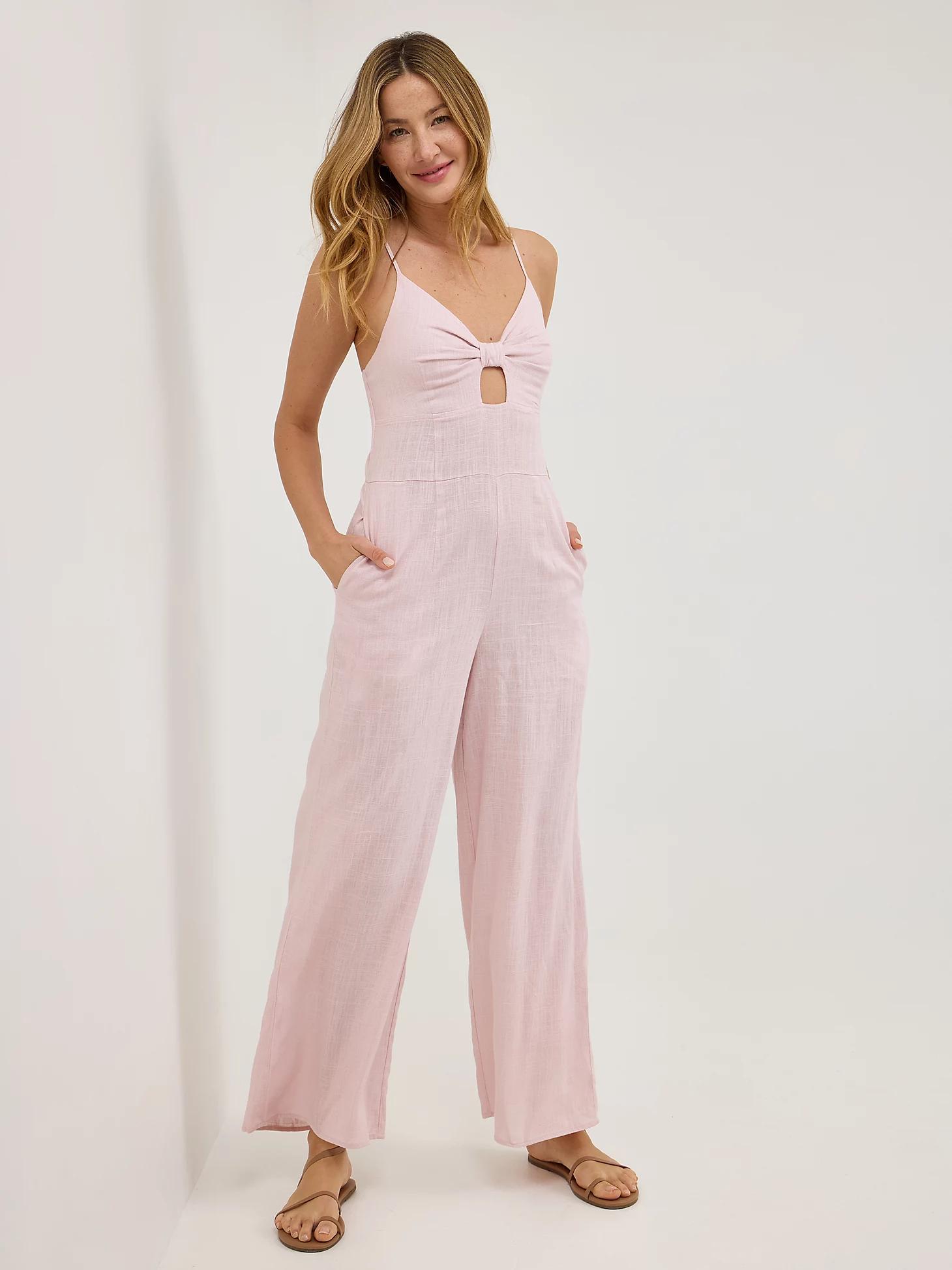 Women's Knot Front Tank Jumpsuit | Women's Union-Alls & Overalls | Lee® Product Image