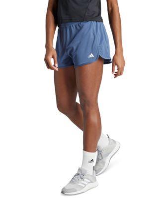 adidas Womens High-Waisted Knit Pacer Shorts Product Image