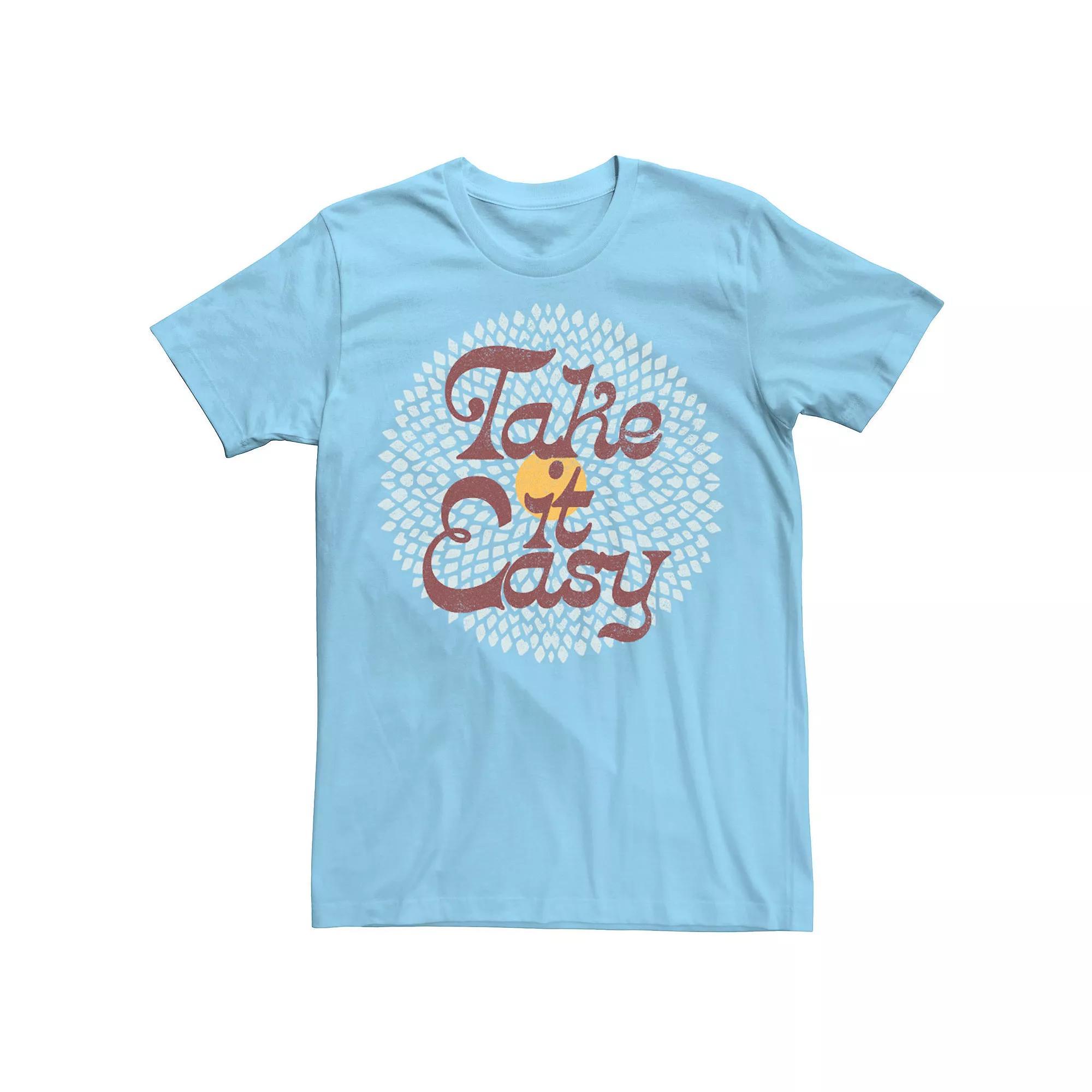 Men's Fifth Sun Take It Easy Retro Tee, Size: 3XL, Light Blue Product Image
