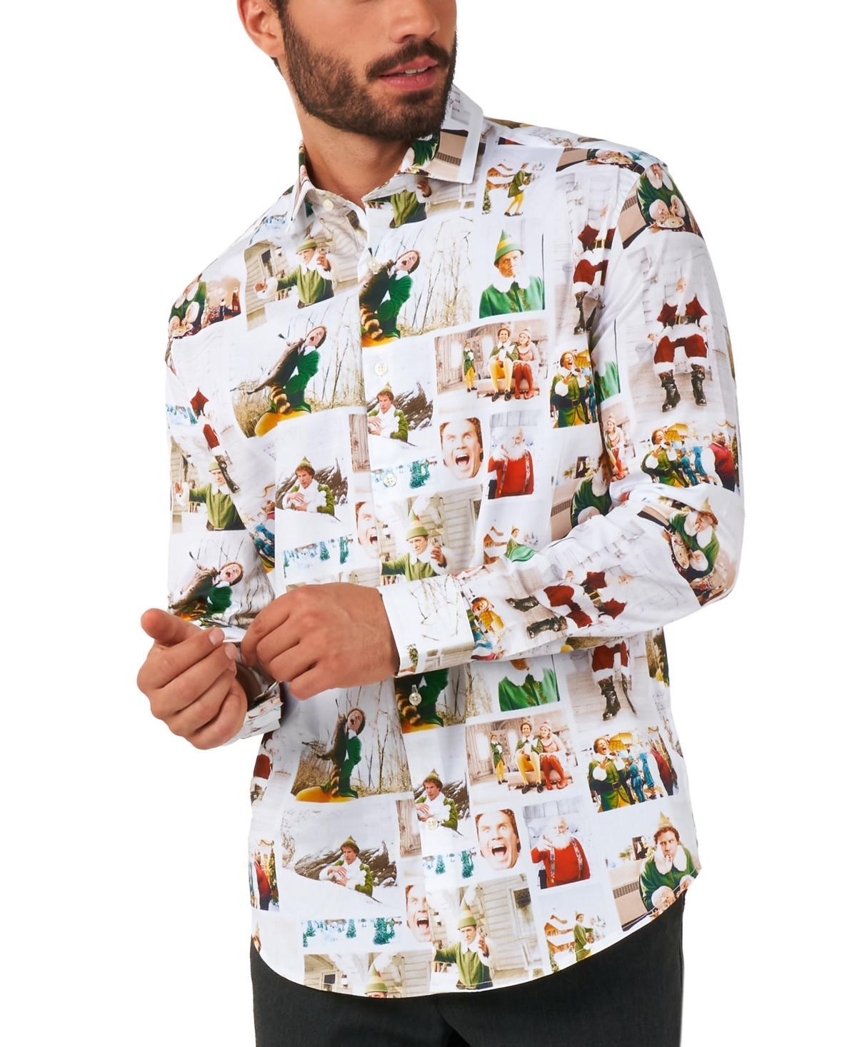 Men's OppoSuits Christmas Shirt, Size: Small, Elf Christmas Product Image