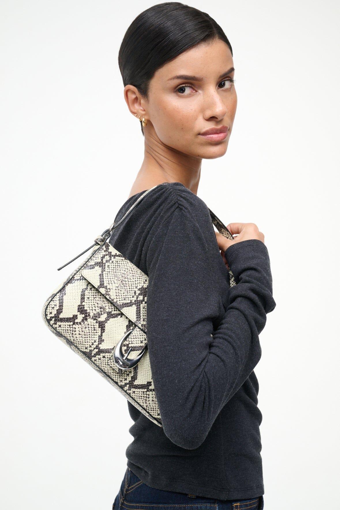 HARLOW BAG | WHITE SNAKE Product Image