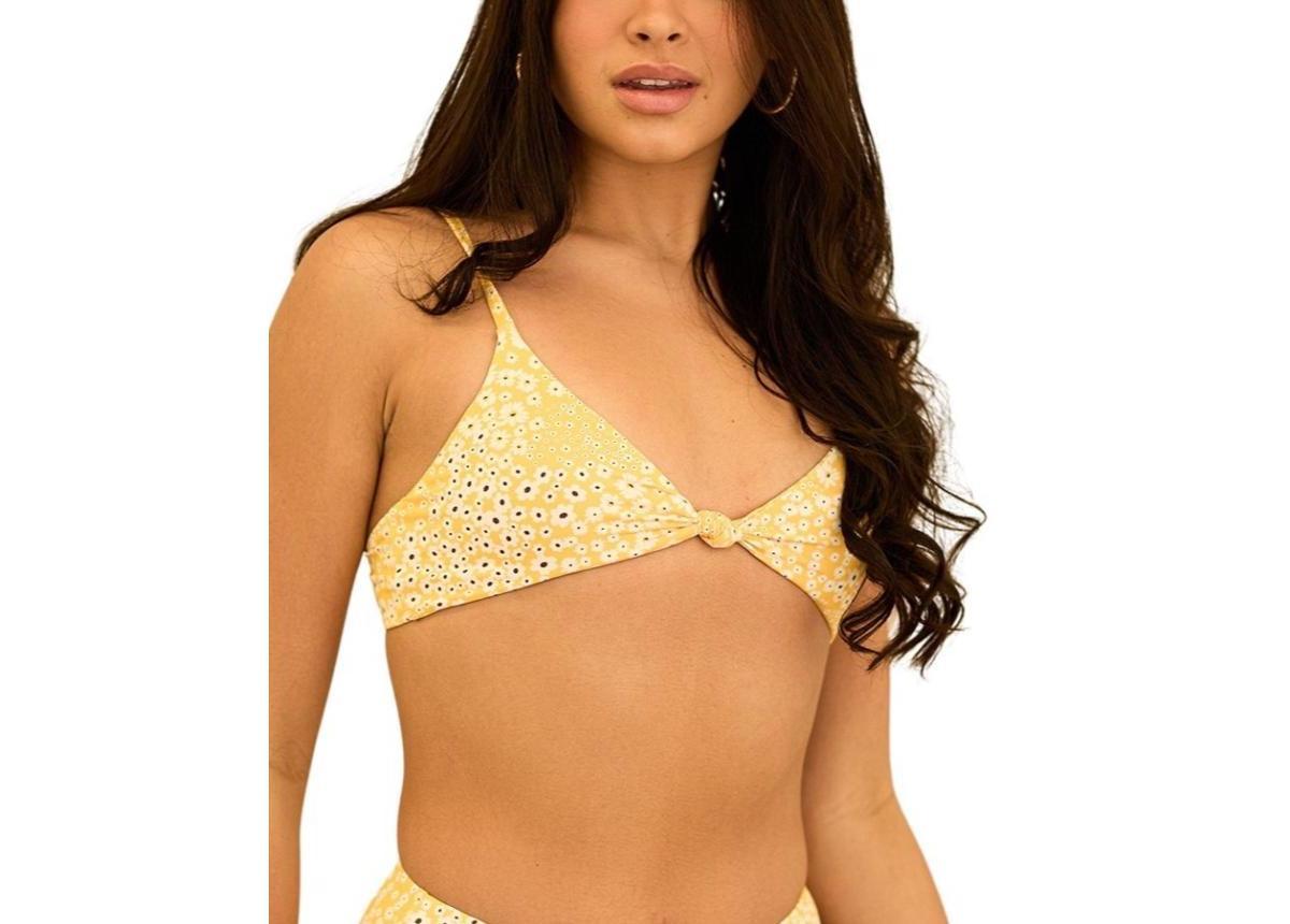 Dippin' Daisy's Women's Zen Knotted Triangle Bikini Top Product Image