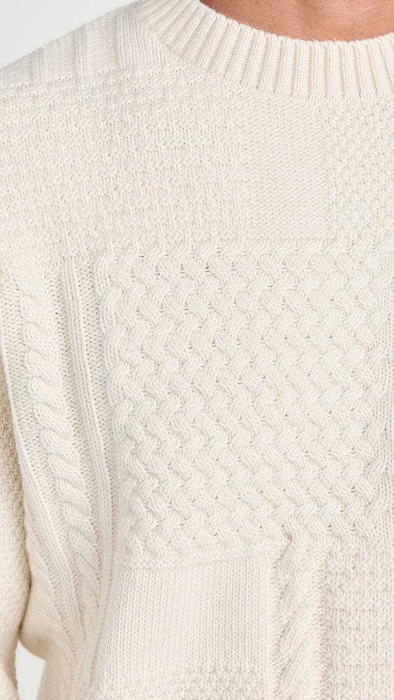 Barbour Barbour Casey Cable Crew Neck Sweater | Shopbop Product Image