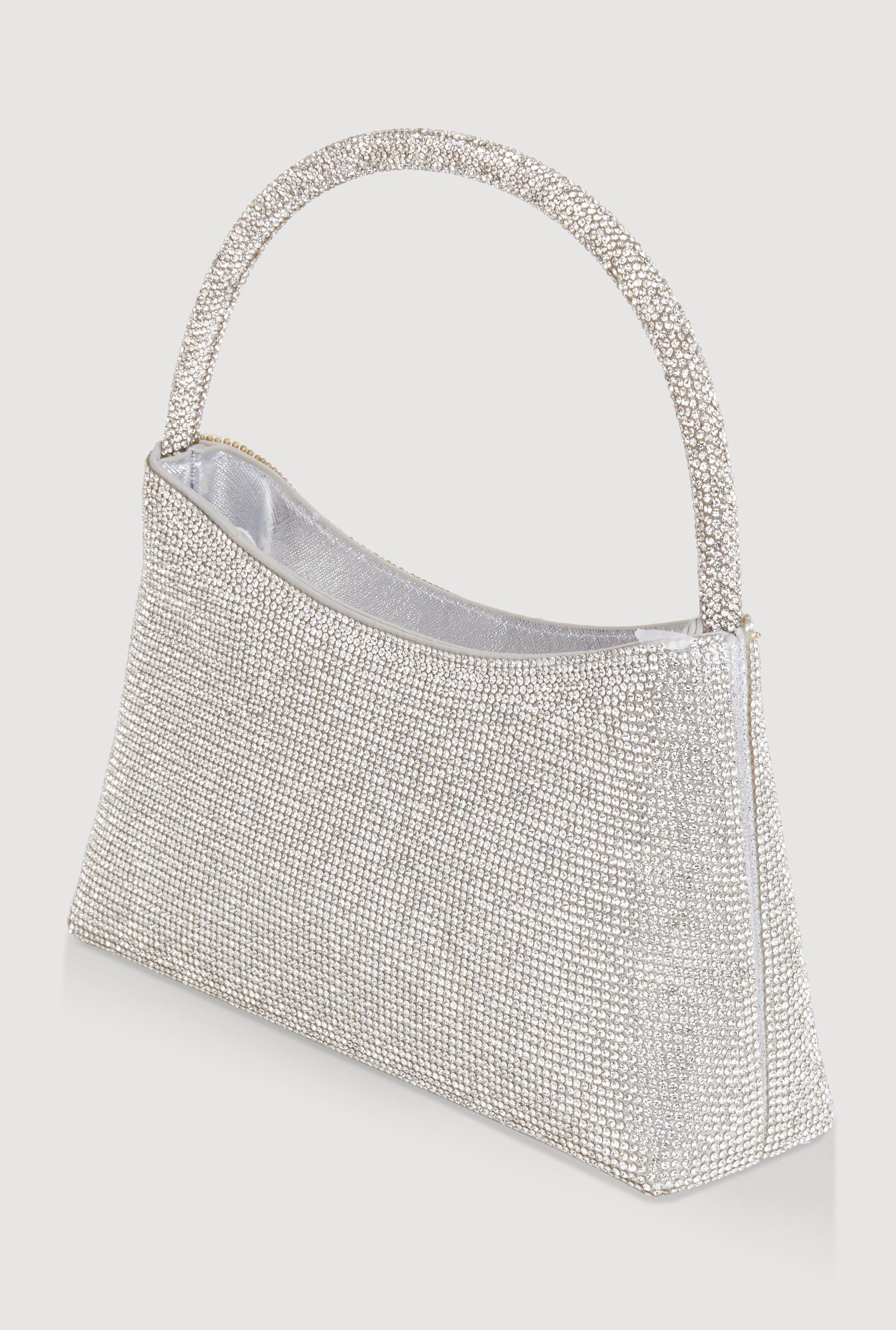 Rhinestone Convertible Handbag Unisex Product Image