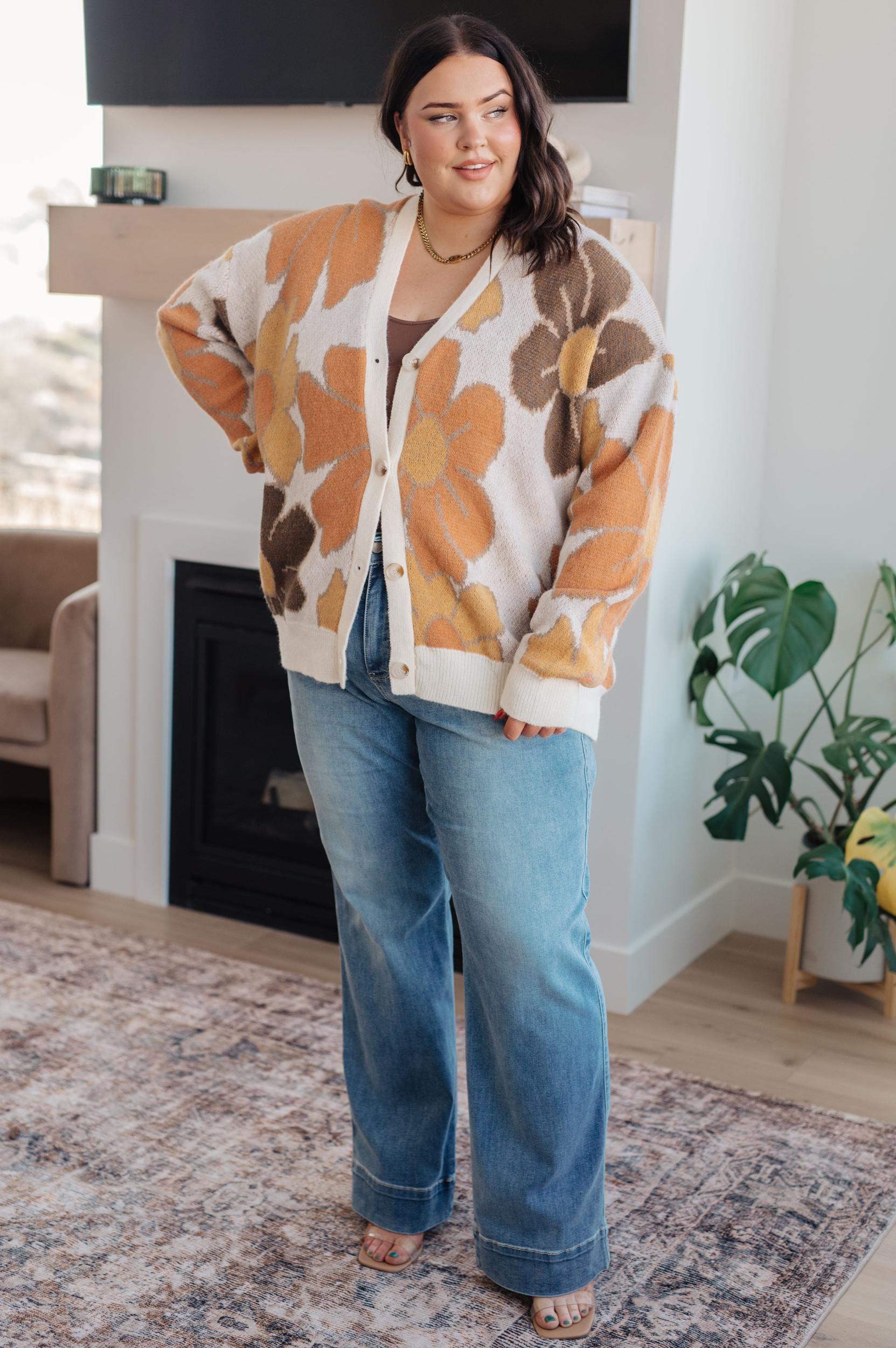 Exquisitely Mod Floral Cardigan (Online Exclusive) Product Image