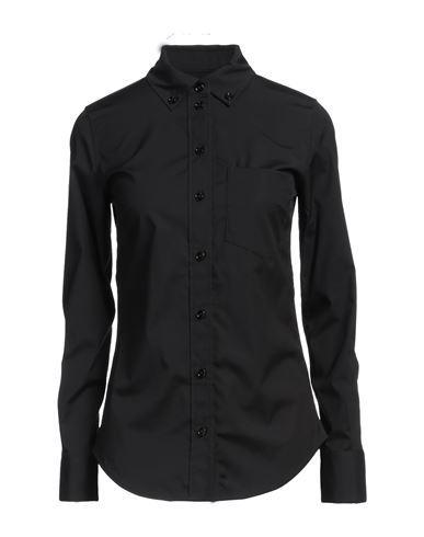 BURBERRY Woman Shirt Black Size 0 Cotton, Elastane Product Image