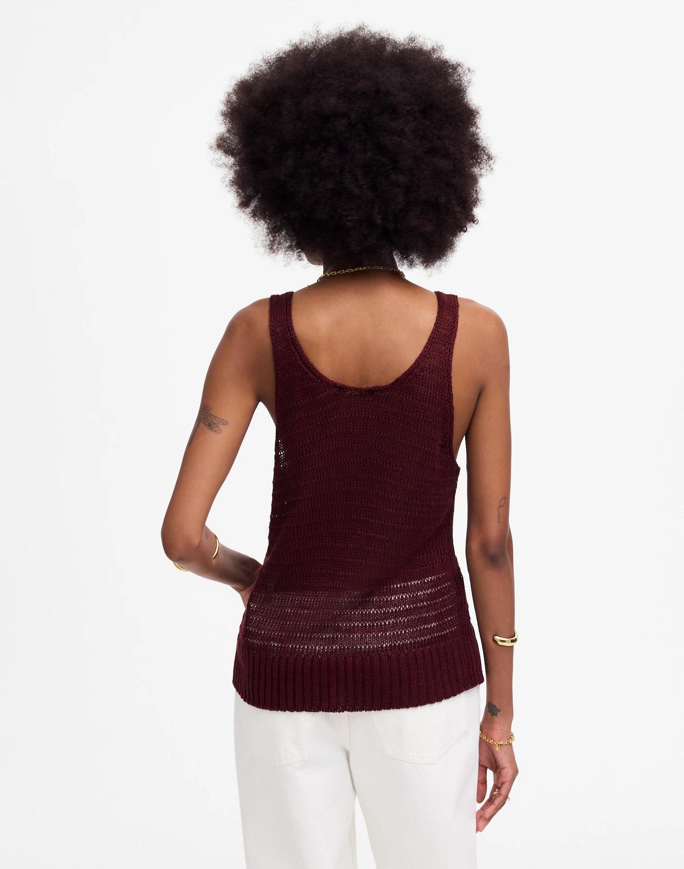 Linen Sweater Tank Product Image