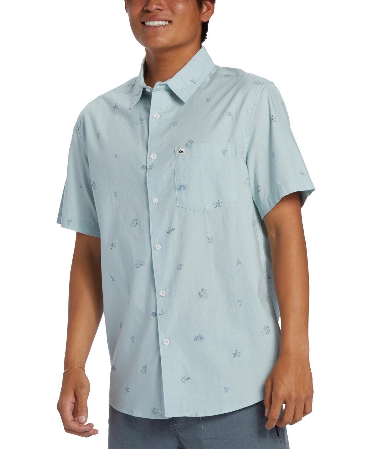 Quiksilver Mens Apero Classic Short Sleeve Button Down Shirt Product Image