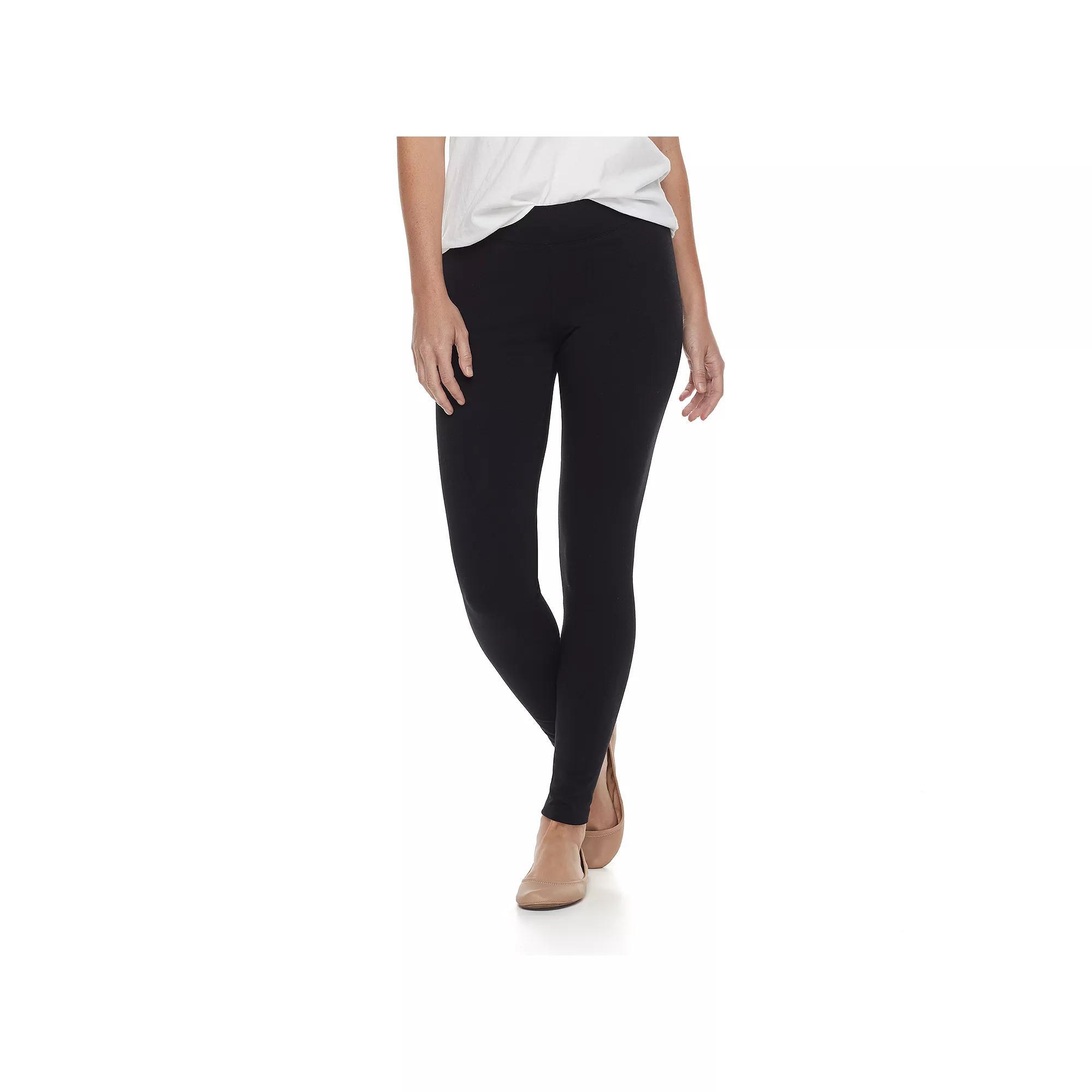 Petite Sonoma Goods For Life Essential Leggings, Womens Product Image