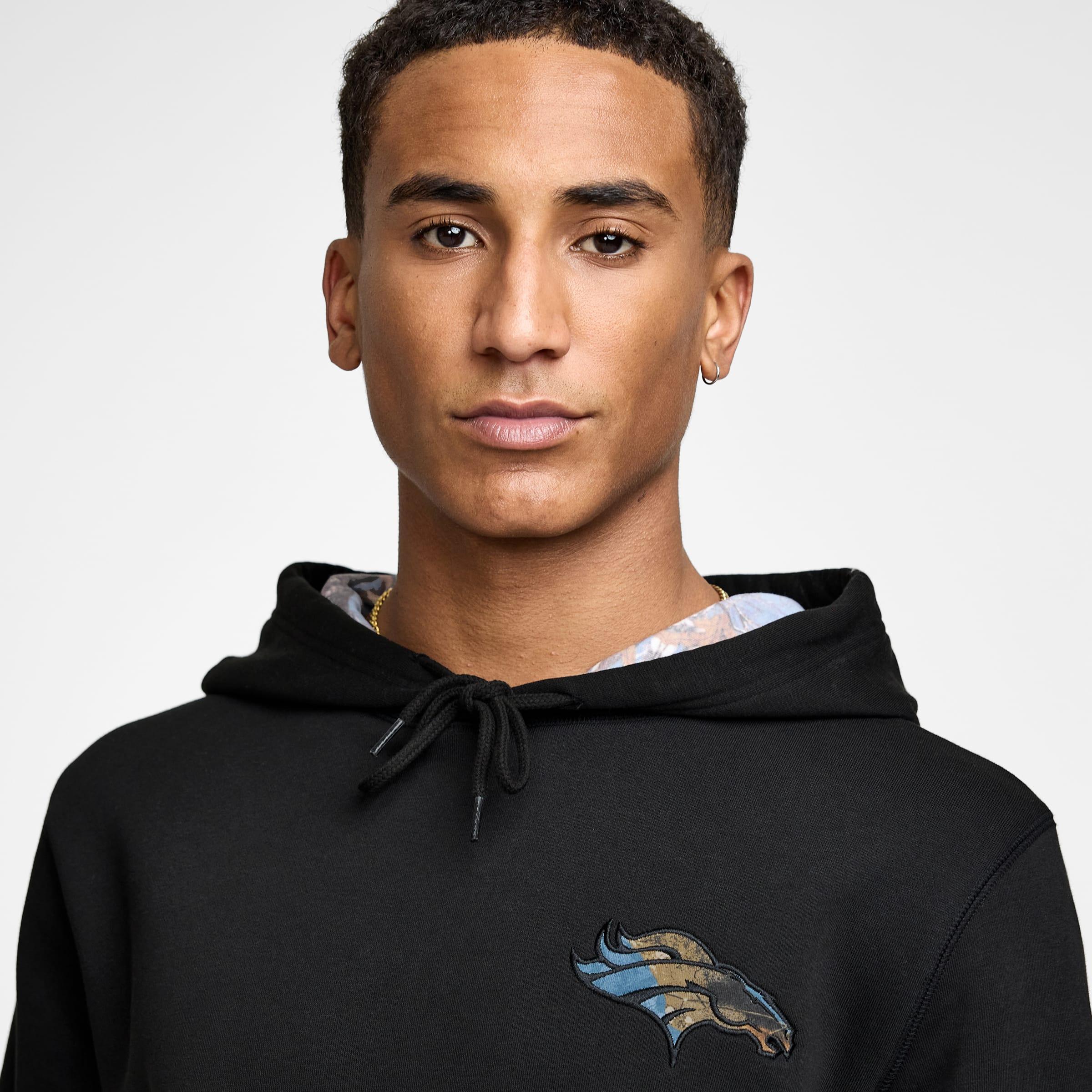 Buffalo Bills Black Realtree Hoodie Male Product Image