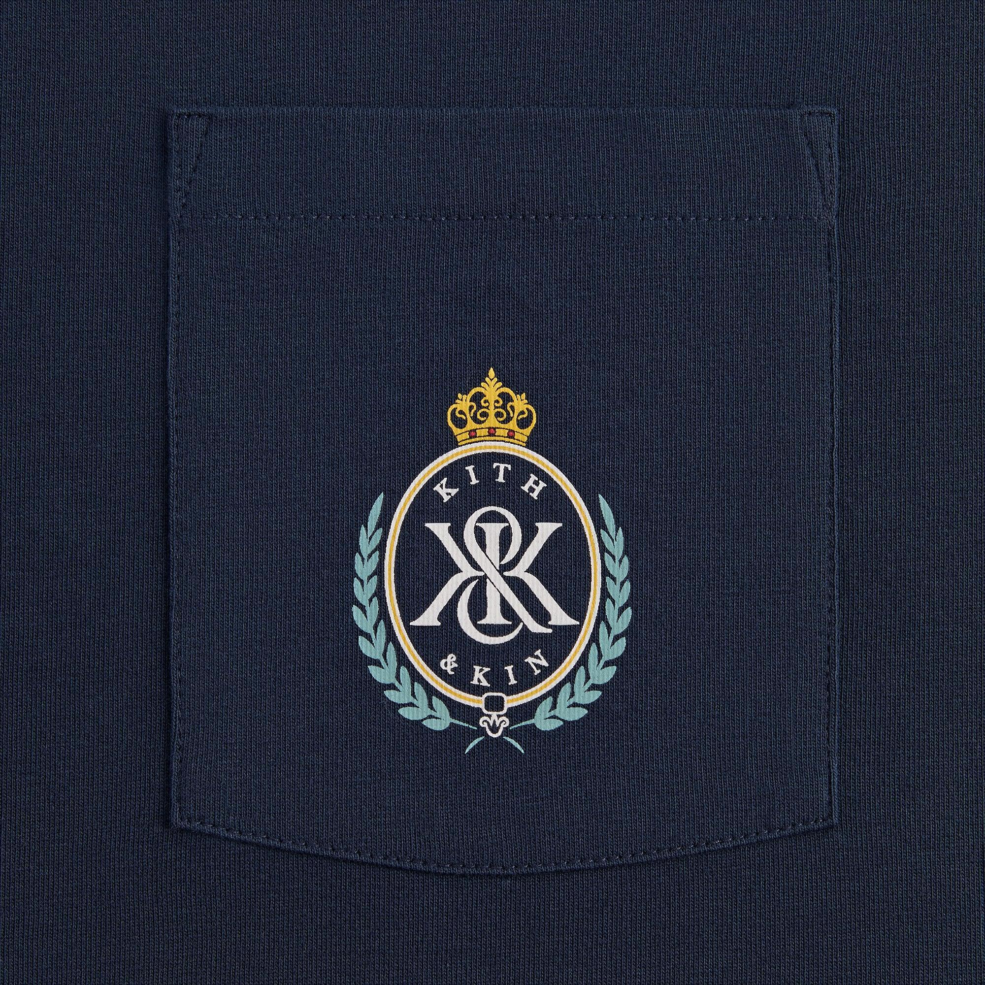 Kith K&K Crest Pocket Tee - Nocturnal Male Product Image
