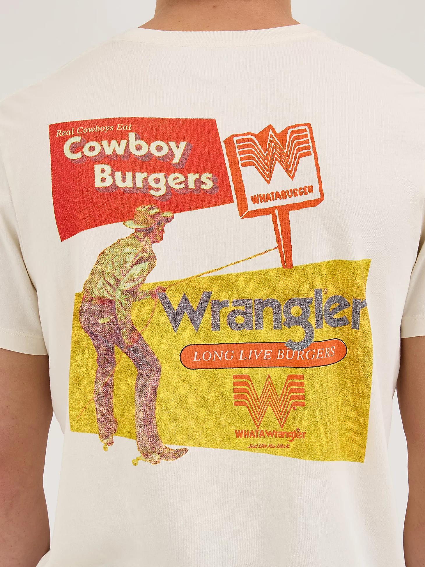Wrangler x Whataburger Men's Cowboy Burgers T-Shirt | Men's SHIRTS | Wrangler® Product Image