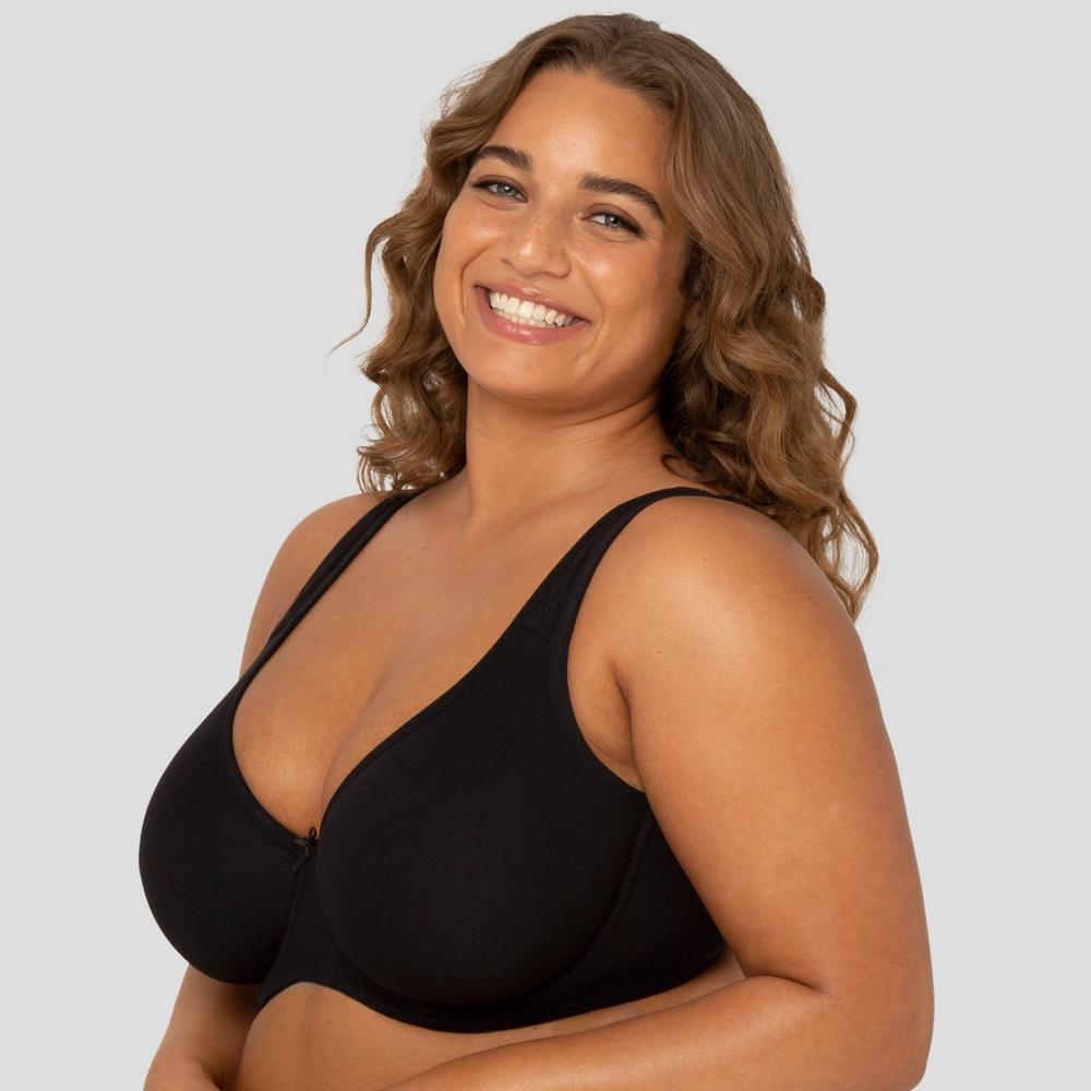 Fit For Me by Fruit of the Loom Womens Plus Size Beyond Soft Cotton Unlined Underwire Bra Product Image